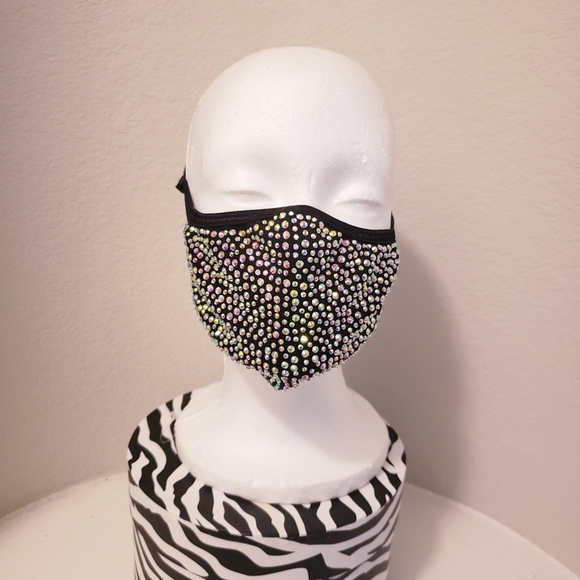 Accessories - Rhinestone FaceMask